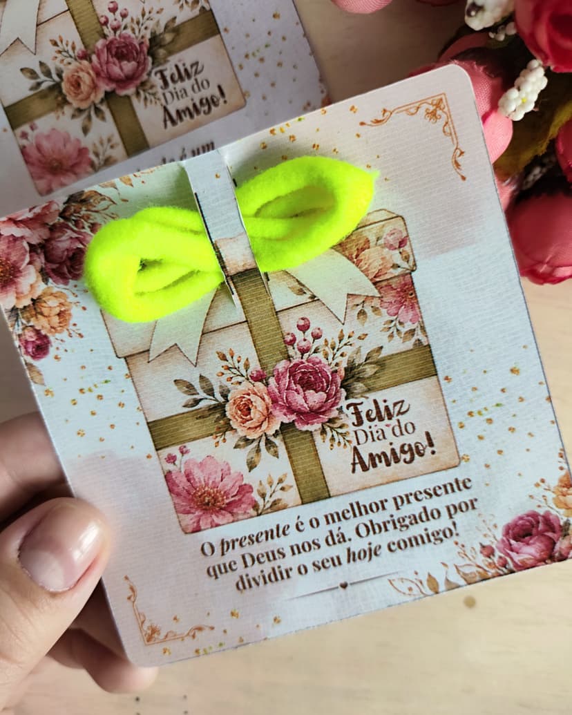 Card Xuxinha de Cabelo