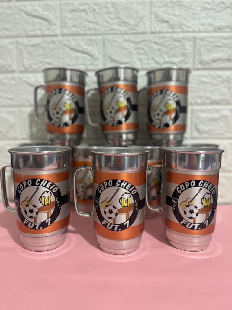 Caneca Chopp Alumínio
